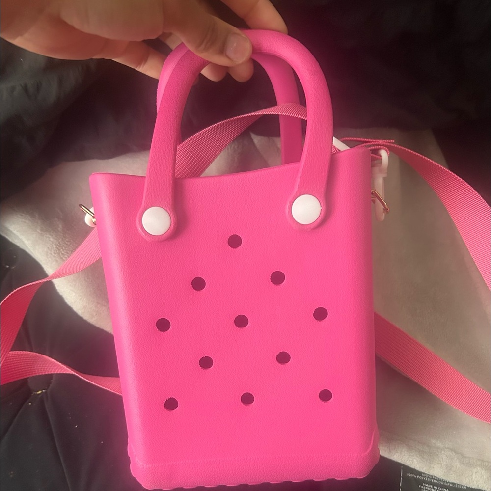 Pink Tote Bag